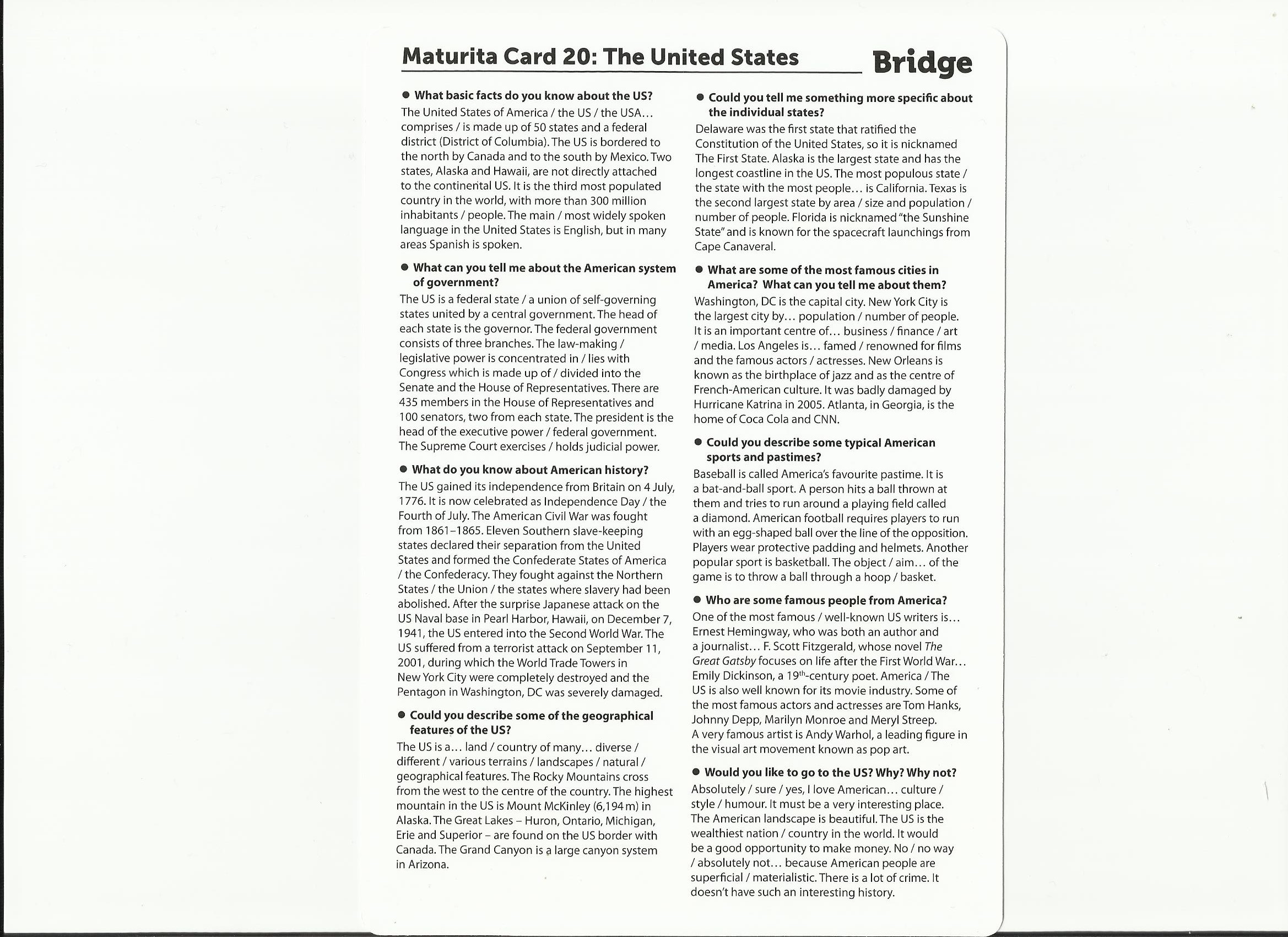 MATURITA CARDS Gažová